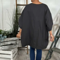 Bianca Cotton Top Charcoal 9 Bianca Cotton Top Charcoal -Kitandkaboodal Store IMG 4044 d15a33ab a55a 428e b660 28b6106f7176