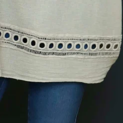 Katriel Embroidered Cotton Top Stone 8 Katriel Embroidered Cotton Top Stone -Kitandkaboodal Store IMG 4154 d8a05784 1190 4980 8504 81d5a5baf222