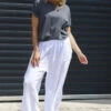 Elana Cotton Trousers White 2 Elana Cotton Trousers White -Kitandkaboodal Store IMG 4174 0aec045d 5d37 4149 9e8e 3b8b44e82772