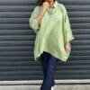 Par Linen Shirt Green -Kitandkaboodal Store IMG 4240 6abb0429 61e7 4e1e 892c 4fa8c68d7d14