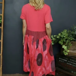 Hepworth Pebble Cotton Dress Fuchsia 9 Hepworth Pebble Cotton Dress Fuchsia -Kitandkaboodal Store IMG 4325 563bd00a a83b 446e 9424 081aee068b57