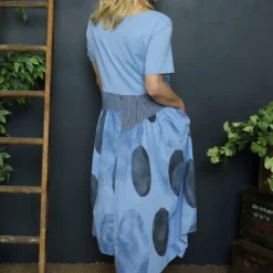 Hepworth Pebble Cotton Dress Powder Blue 9 Hepworth Pebble Cotton Dress Powder Blue -Kitandkaboodal Store IMG 4340 223f2415 398d 42bd 8102 0fabb472eb40