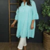 Imelda Tiered Cotton Tunic Mint 1 Imelda Tiered Cotton Tunic Mint -Kitandkaboodal Store IMG 4347 05b236f3 35cd 4c08 9b34 5ddd360cc90f