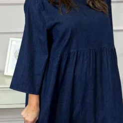 Nova Denim Dress Dark Denim -Kitandkaboodal Store IMG 4378 9aa92732 4b1a 40f7 b535 37c376b2a0b5