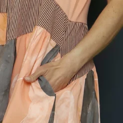 Hepworth Pebble Cotton Dress Orange -Kitandkaboodal Store IMG 4380 641d2f6e 98a2 4c96 8935 96b7686ed463