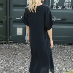 Idella Flower Cotton Dress Black 9 Idella Flower Cotton Dress Black -Kitandkaboodal Store IMG 4387 1e5a588f e5e7 4aa1 853c 3cebaf44eeac