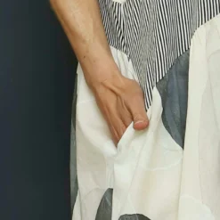 Hepworth Pebble Cotton Dress Stone -Kitandkaboodal Store IMG 4391 98f10aba b1b3 4821 873a 8621e0aa0b37