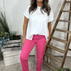 Colby Trousers Fuchsia 8 Colby Trousers Fuchsia -Kitandkaboodal Store IMG 4427 32c18ca2 e6b8 4cf3 86da 783d3e9af108 scaled