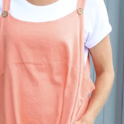 Adina Linen Pinafore Dress Orange 8 Adina Linen Pinafore Dress Orange -Kitandkaboodal Store IMG 4476 1ce95f43 8e5d 4bab a496 ebd61284afa6