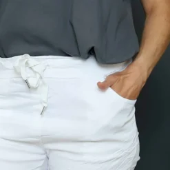 Yarwell Shorts White -Kitandkaboodal Store IMG 4502 67ef0550 5a81 4224 99cf 6500e9dcc3ed