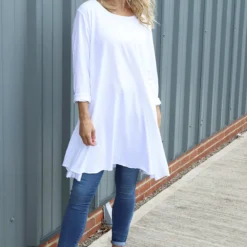 Portofino Cotton Tunic White