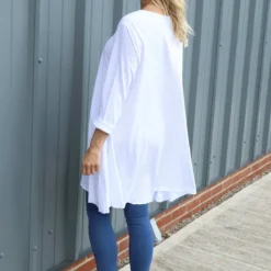 Portofino Cotton Tunic White 9 Portofino Cotton Tunic White -Kitandkaboodal Store IMG 4540 dd46b267 6185 430b b597 c08f9cd9291f