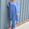 Portofino Cotton Tunic Blue 1 Portofino Cotton Tunic Blue -Kitandkaboodal Store IMG 4578 6fe01e0b 1424 437a b1f0 6858fe13b0b9