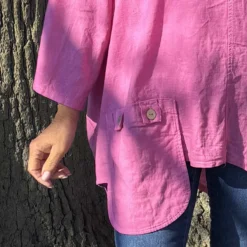 Daisy Linen Top Fuchsia -Kitandkaboodal Store IMG 4600 b5ab411c a789 4ec0 aaa3 1ee2bceff9c2