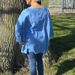 Daisy Linen Top Powder Blue 9 Daisy Linen Top Powder Blue -Kitandkaboodal Store IMG 4618 64888865 a5e3 410b 9bb1 9b22cae7f78d