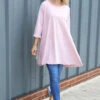 Portofino Cotton Tunic Pink 2 Portofino Cotton Tunic Pink -Kitandkaboodal Store IMG 4653 f0a2cb06 75d7 47a4 a78b 200d1bb52883