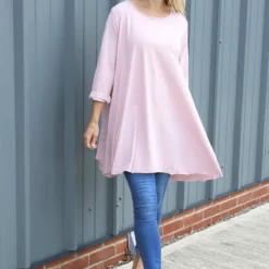 Portofino Cotton Tunic Pink