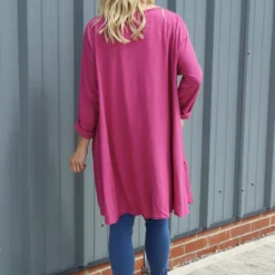 Portofino Cotton Tunic Berry 9 Portofino Cotton Tunic Berry -Kitandkaboodal Store IMG 4729 8b52fa9a f84d 447c a64e 870476bf2a42