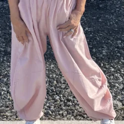 Journee Linen Trousers Pink 8 Journee Linen Trousers Pink -Kitandkaboodal Store IMG 4769 c3671c62 d9fa 40b1 933e 5b025263a908