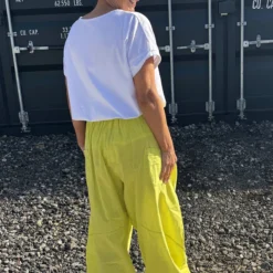 Journee Linen Trousers Lime -Kitandkaboodal Store IMG 4831 aff40e68 2359 4558 8ecd 40c7d4216a24