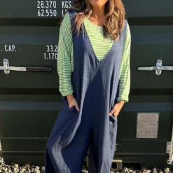 Alexia Denim Jumpsuit Dark Denim 9 Alexia Denim Jumpsuit Dark Denim -Kitandkaboodal Store IMG 5022 10739099 9327 4c10 b732 c6b42f9521d8