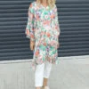 Tahlia Floral Linen Tunic Emerald 1 Tahlia Floral Linen Tunic Emerald -Kitandkaboodal Store IMG 5090 f6c80f28 de1d 41dd 93b5 224fe15bf9d7