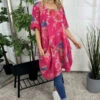 Jolee Floral Print Linen Dress Hot Pink 2 Jolee Floral Print Linen Dress Hot Pink -Kitandkaboodal Store IMG 5120 1f79c7fc a07a 43e2 98c2 ec71d1362eb5