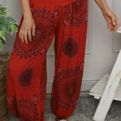 Clovia Print Harem Pants Red 8 Clovia Print Harem Pants Red -Kitandkaboodal Store IMG 5133 8c42afee 5ce0 4d36 bd67 2078ac7f84a5