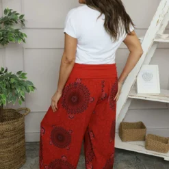 Clovia Print Harem Pants Red 9 Clovia Print Harem Pants Red -Kitandkaboodal Store IMG 5147 0fc4b12f 9b90 4beb a247 75300fee1eba
