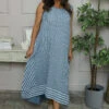 Aubrie Stripe Cotton Dress Blue 2 Aubrie Stripe Cotton Dress Blue -Kitandkaboodal Store IMG 5222 e113a476 725d 4580 884b 61e76db5d9d0