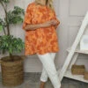 Yolanda Floral Cotton Top Orange 1 Yolanda Floral Cotton Top Orange -Kitandkaboodal Store IMG 5473 5e5b661e c53a 426f a291 76b1c0657c47