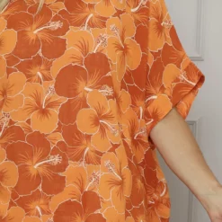 Yolanda Floral Cotton Top Orange 8 Yolanda Floral Cotton Top Orange -Kitandkaboodal Store IMG 5477 9c050238 675c 4221 867e 8898ac3ff229