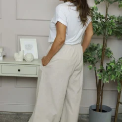 Daphne Linen Trousers Stone 9 Daphne Linen Trousers Stone -Kitandkaboodal Store IMG 5552 7c0535c9 a0ed 4f4a 9ea2 b4afd7663779