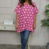 Lisette Spot Linen Top Fuchsia 2 Lisette Spot Linen Top Fuchsia -Kitandkaboodal Store IMG 5686 3e7053b7 f8a1 4ce2 bfe3 af82b1e2d427