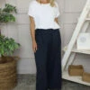 Candida Wide Leg Cotton Trousers Navy -Kitandkaboodal Store IMG 5691 ff25af77 9797 477e 906d f273ea7ea40f