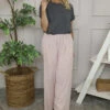 Candida Wide Leg Cotton Trousers Pink -Kitandkaboodal Store IMG 5777 b68d3a2c ca2a 43f0 8298 5edf1391137d