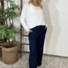 Caroline Wide Leg Denim Trousers Dark Denim 1 Caroline Wide Leg Denim Trousers Dark Denim -Kitandkaboodal Store IMG 5782 88416e6e cd48 449c a3c5 855e817e1a96