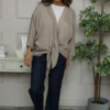 Anjou Tie Front Jacket Mocha -Kitandkaboodal Store IMG 5799 7851f0b2 67e8 41a1 ab26 5f4c697f599e