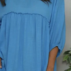 Morianna Cotton Dress Kingfisher 8 Morianna Cotton Dress Kingfisher -Kitandkaboodal Store IMG 5885 43709168 72bb 44d9 962e fa33a18f1eaf