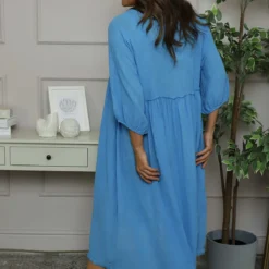 Morianna Cotton Dress Kingfisher 9 Morianna Cotton Dress Kingfisher -Kitandkaboodal Store IMG 5892 6c3047e2 9455 4c21 8ecc 2cb6eec912d1