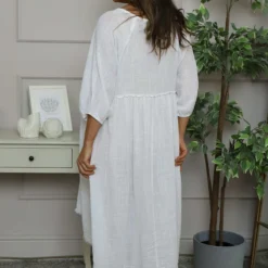 Morianna Cotton Dress White -Kitandkaboodal Store IMG 5924 d093dd44 2f37 4358 8a24 690e00de70a5