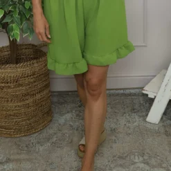 Stellina Frill Shorts Olive -Kitandkaboodal Store IMG 5965 13a78425 96b8 49d3 8587 70cd5641a8b7