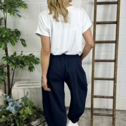 Ratana Linen Trousers Navy 9 Ratana Linen Trousers Navy -Kitandkaboodal Store IMG 6028 04454012 abaa 4501 b42b 27dfe35c4e37
