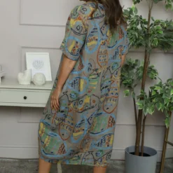 Brindisi Cowl Neck Linen Dress Mocha -Kitandkaboodal Store IMG 6029 41a0e321 45a7 4fb3 9021 5a4691fd1e69