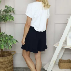 Stellina Frill Shorts Navy 9 Stellina Frill Shorts Navy -Kitandkaboodal Store IMG 6048 fe94441c bae1 4c1a a46a 63fefb0fc89f