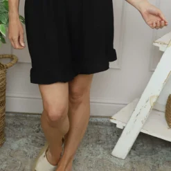 Stellina Frill Shorts Black -Kitandkaboodal Store IMG 6060 7e34821b 86b6 4964 9055 f57bba618315