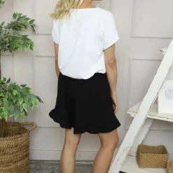 Stellina Frill Shorts Black -Kitandkaboodal Store IMG 6064 1be2f784 bdc0 43dc 986d d0ee26d10717