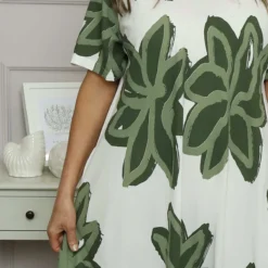 Serena Print Dress Khaki 8 Serena Print Dress Khaki -Kitandkaboodal Store IMG 6115 2a1af811 d0e4 4277 ae2f ec57409dacf2