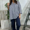 Cassia Stripe Cotton Top Navy 1 Cassia Stripe Cotton Top Navy -Kitandkaboodal Store IMG 6136 cd8ea096 7e70 4984 8e30 3237baa7eb0b