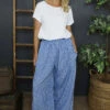 Daphne Gingham Wide Leg Trousers Cobalt 1 Daphne Gingham Wide Leg Trousers Cobalt -Kitandkaboodal Store IMG 6257 c0fa313c e1ba 438e b862 fa6592b9e724
